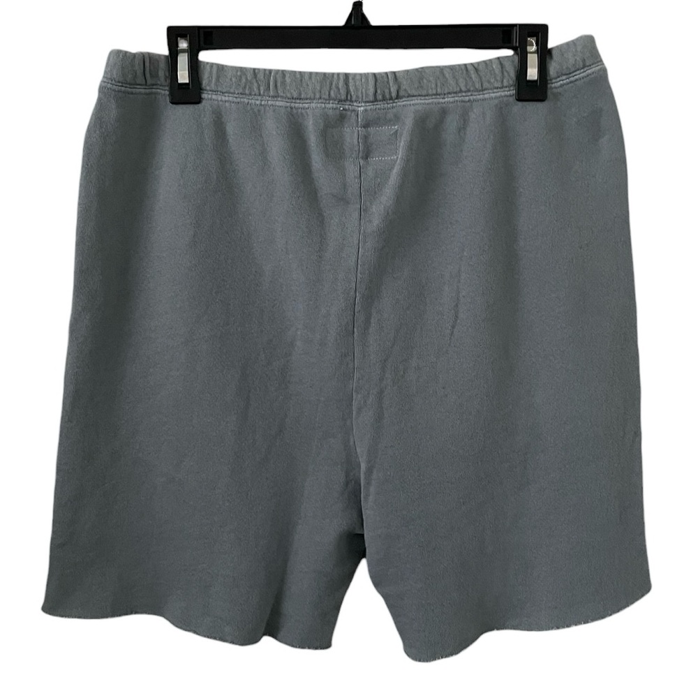 The Great Women’s Dusty Blue Patch Pocket Drawstring Sweat Shorts Size 1 (S) - Picture 5 of 5